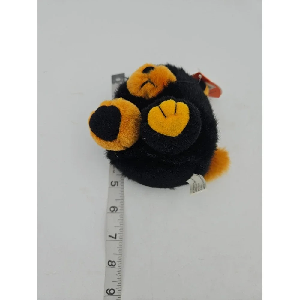 Swibco Puffkins Midnight Black Cat Plush 6766 Limited Halloween Goth Y2K